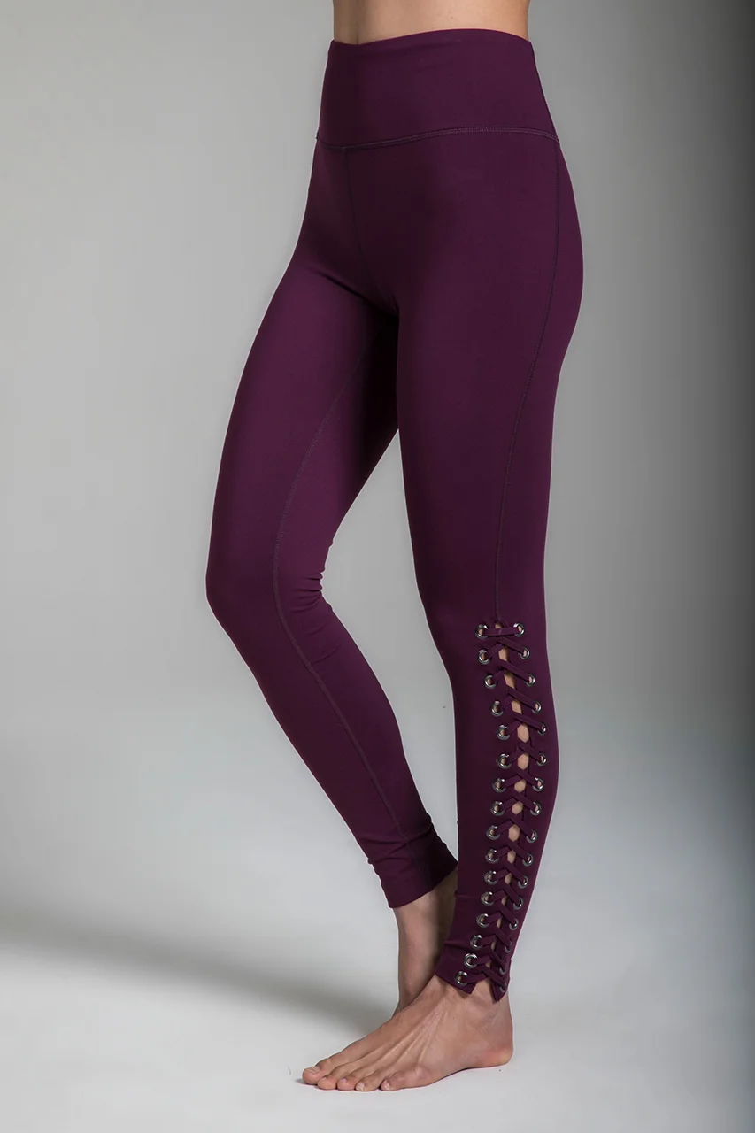 Romance Grommet Yoga Legging - Kira Grace