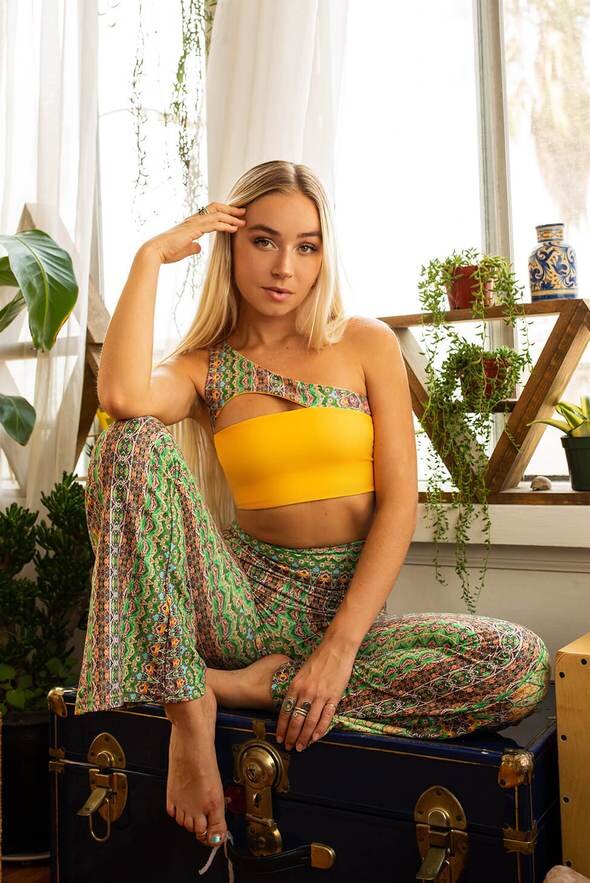 Fauna One Shoulder Top - WOLVEN