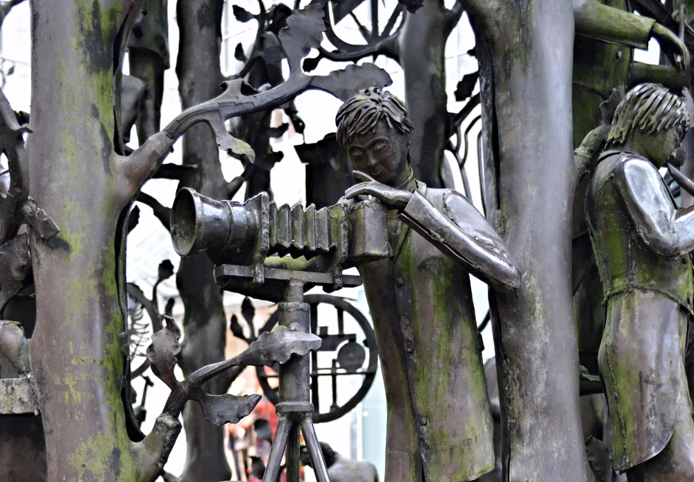 Amsterdam in zwart-wit