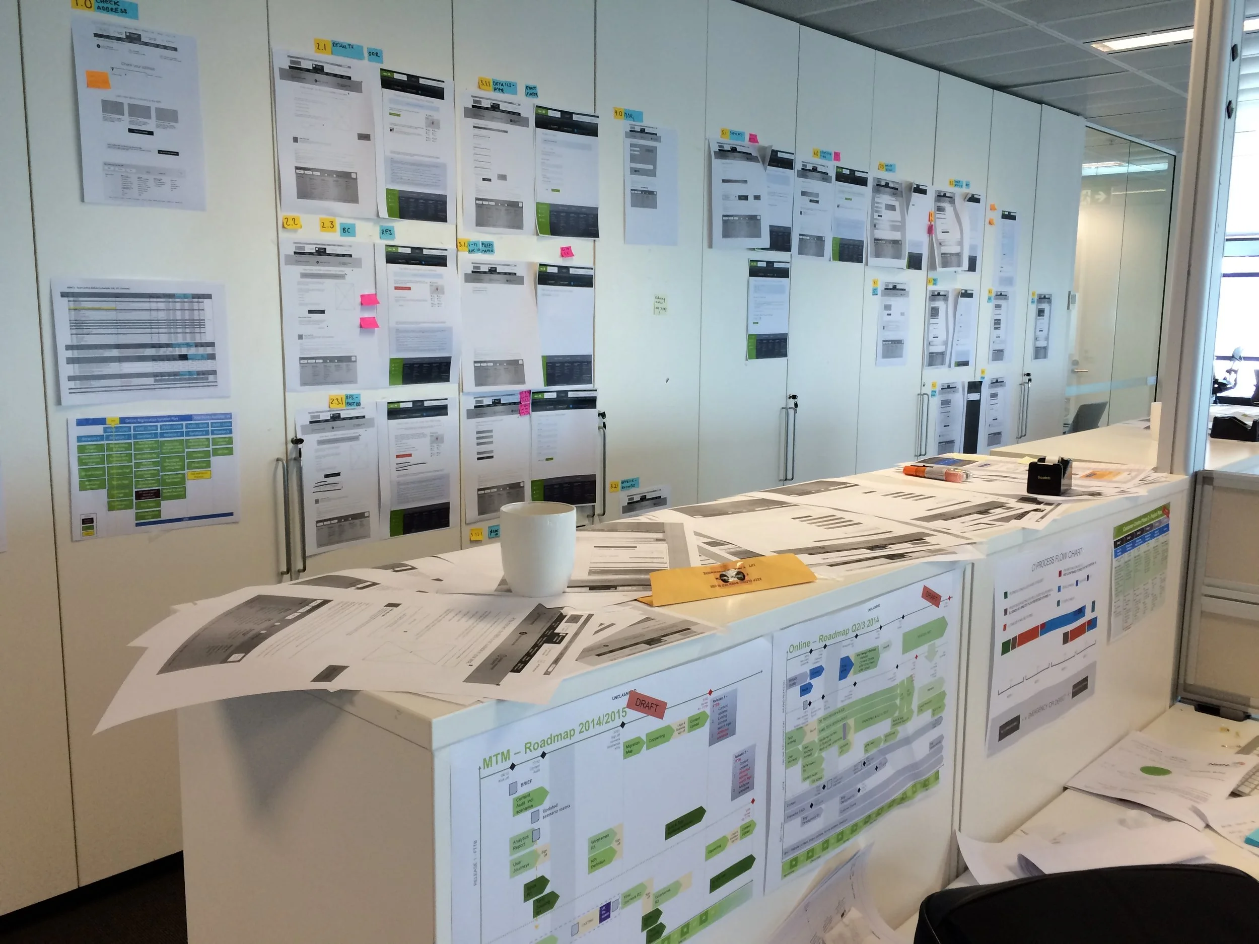 After many wire frames and design