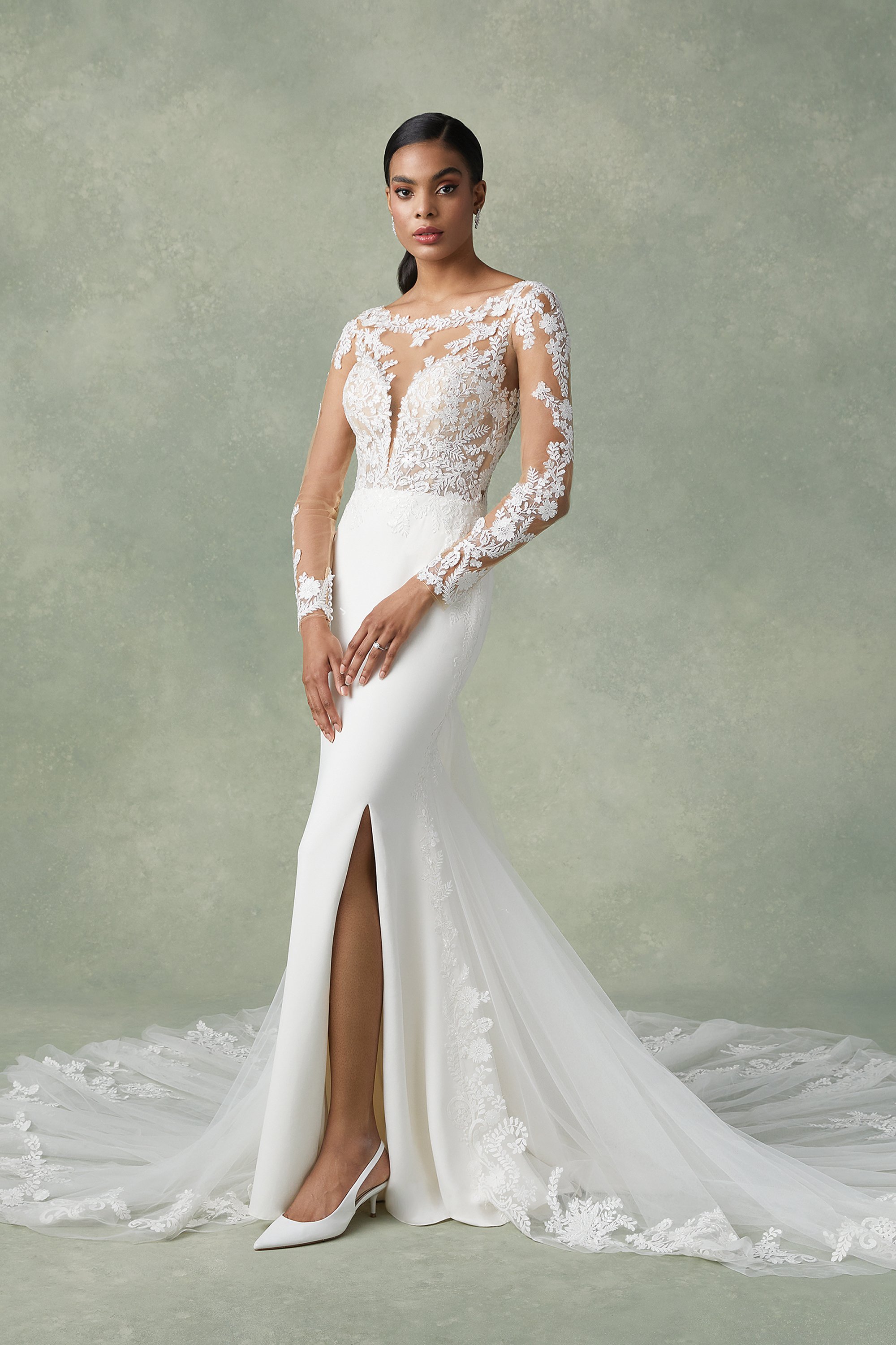 Long Sleeve Wedding Dress Baton Rouge  Long Sleeve Lace Wedding Dress —  Bustle - Wedding Dresses in Baton Rouge, LA
