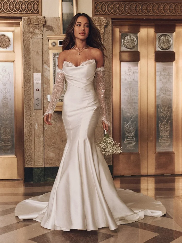 maggie sottero fit and flare wedding dresses Maggie Sottero Bridget Wedding Dress