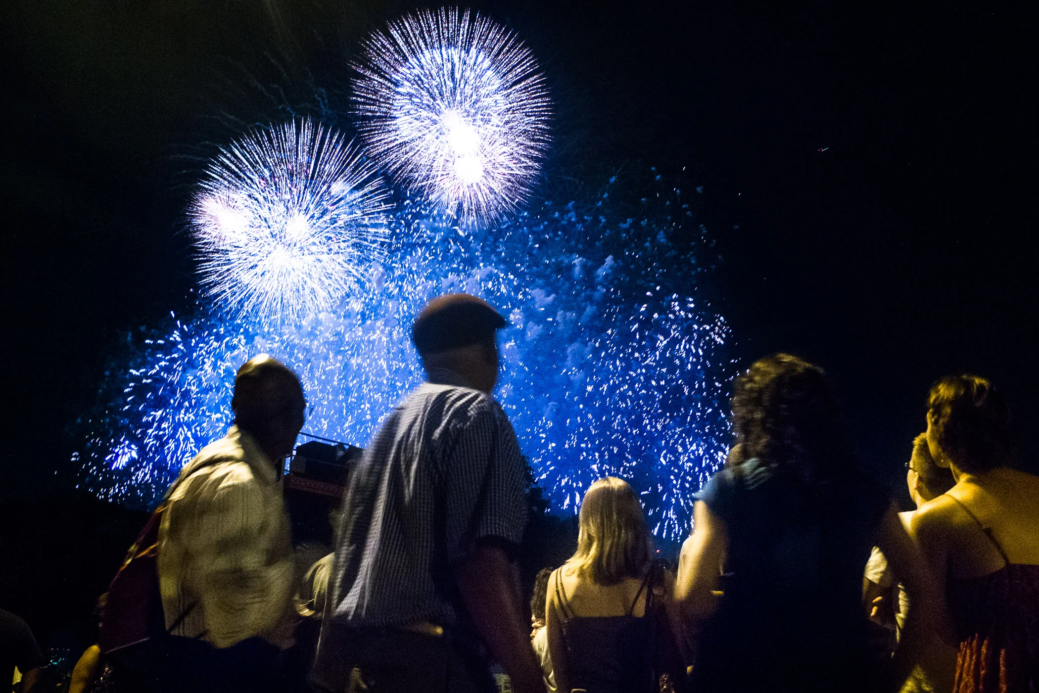 4th of July Fireworks, Cambridge, 2011