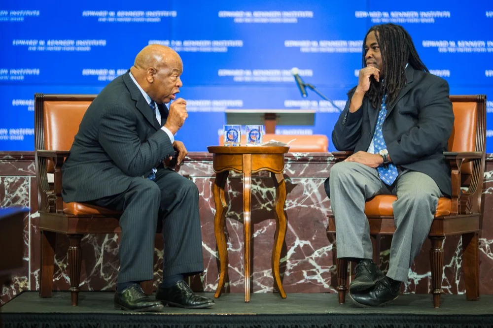 Rep. John Lewis Visits the EMK Institute