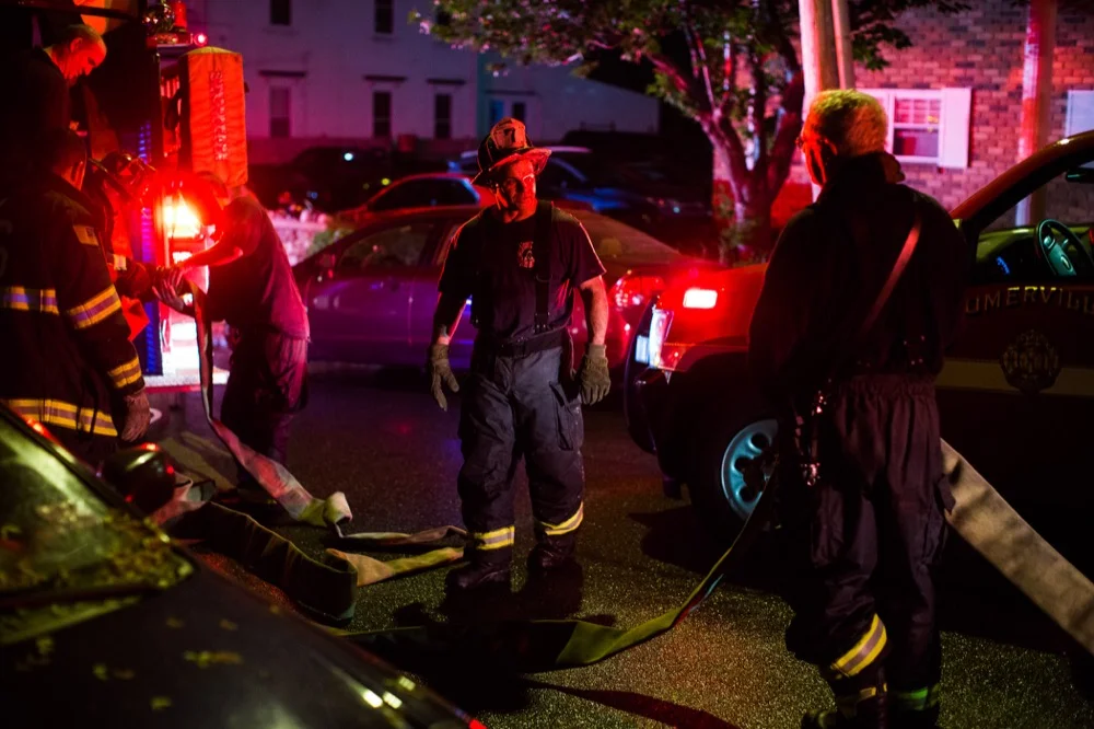 Fire on Craigie St. in Somerville