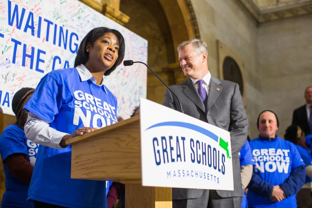 Great Schools MA Press Conference, Nurses Hall, State House