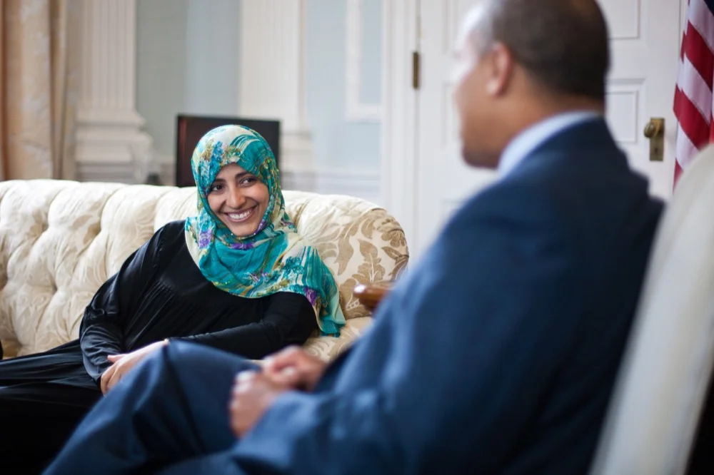 Tawakkol Karman Meeting