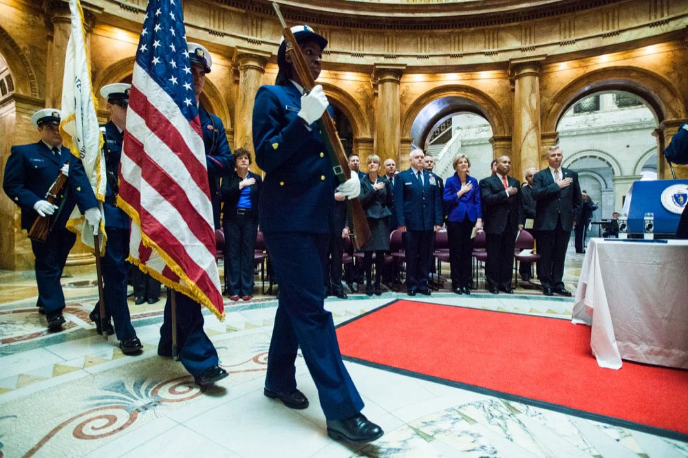 Veteran's Day at the State House
