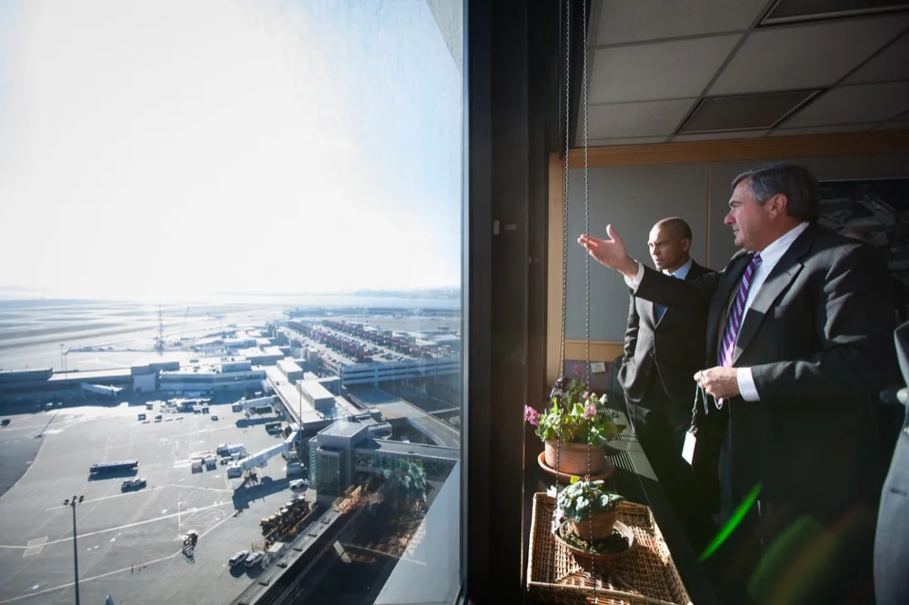 Cabinet Meeting, Logan Airport