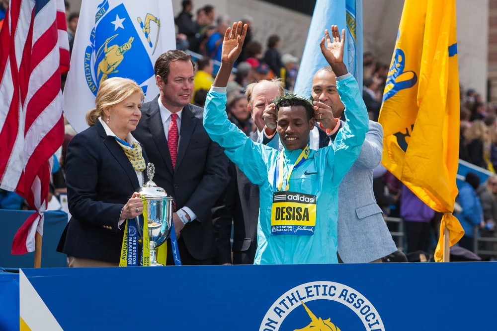 Winners of Boston Marathon 2013