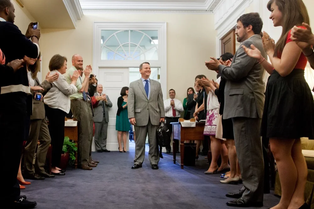 Lt. Governor Murray Exits the State House