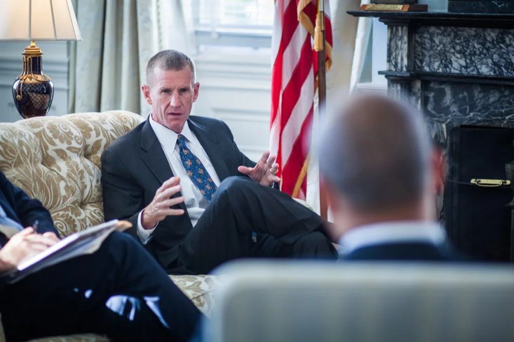 Meeting with General Stanley McChrystal