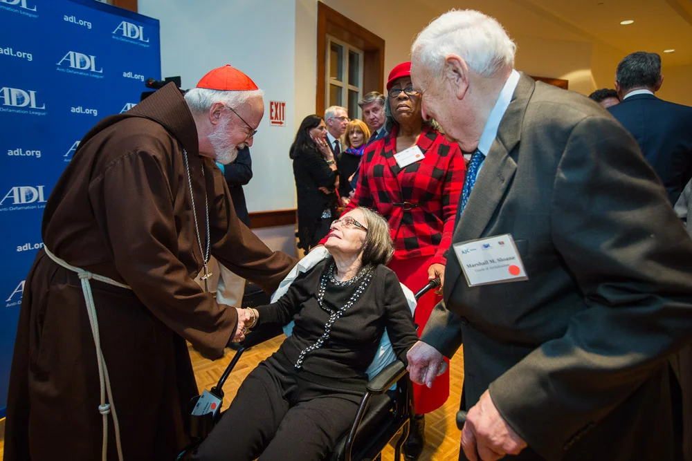 Cardinal O'Malley at Temple Emanuel in Newton