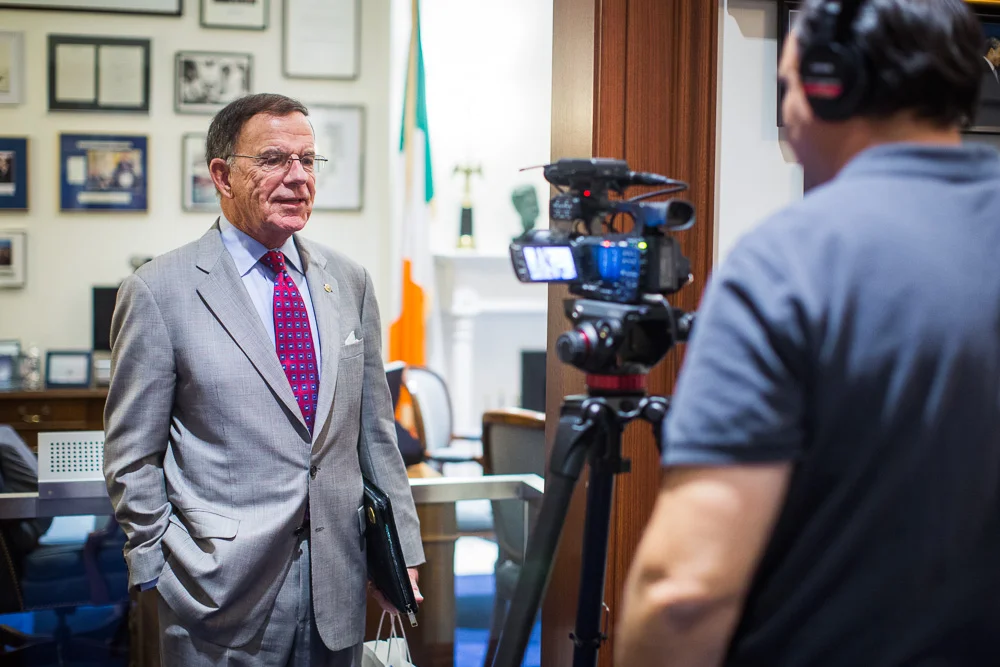 Sen. Paul Kirk, Nick Littlefield Book Event, EMK Institute