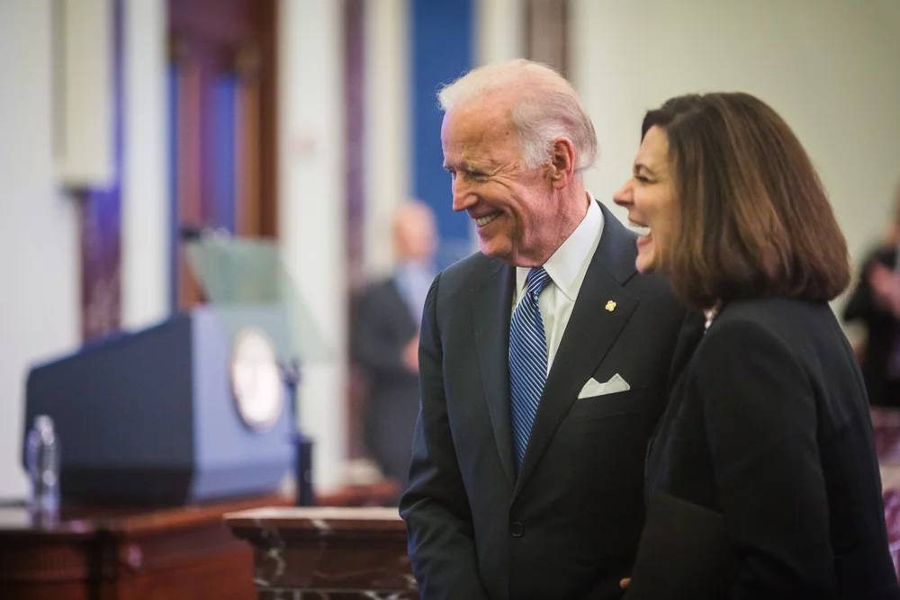 Vice President Joe Biden & Victoria Reggie Kennedy