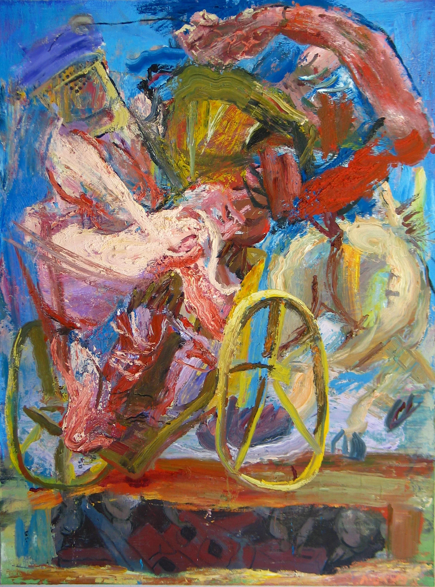  Mars and Venus, oil on canvas 36"x48" 