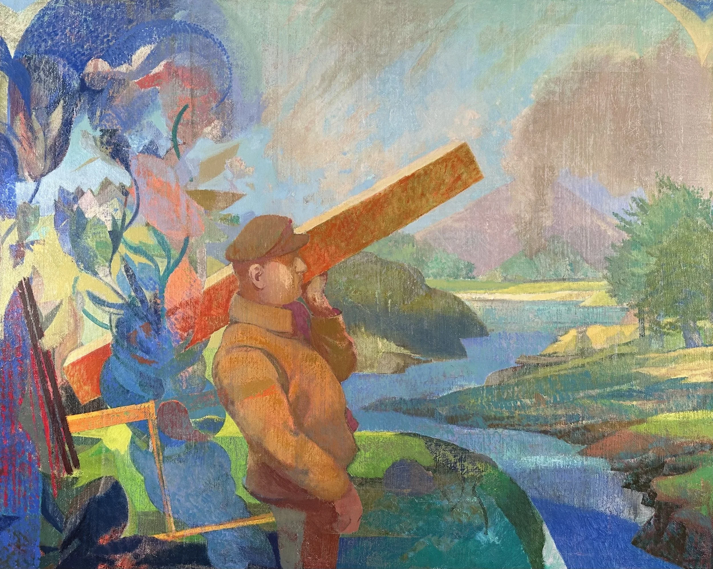  Old Hostilities  oil on linen, 48”x 60” 