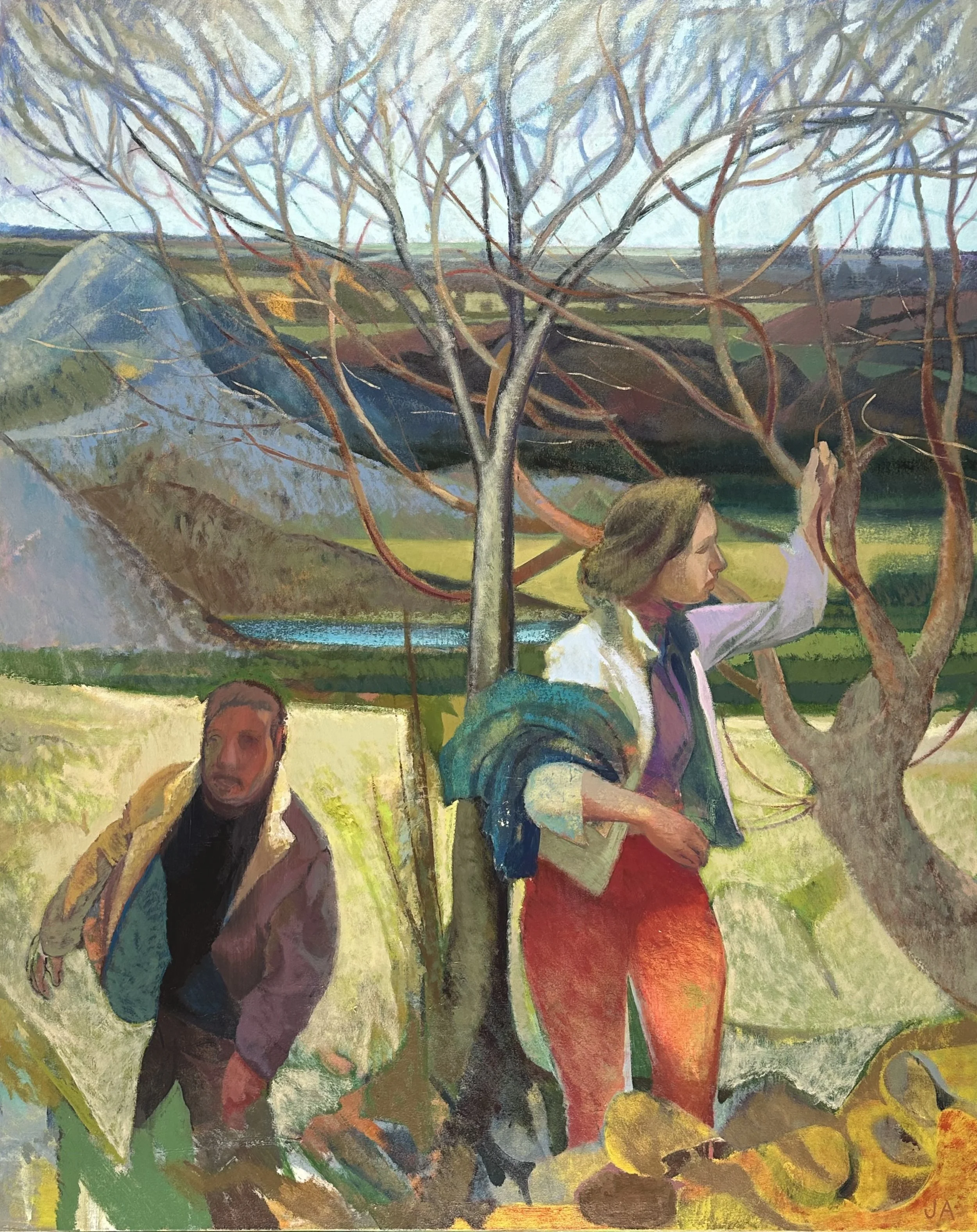  Look Out  oil on canvas, 48” x 60” 