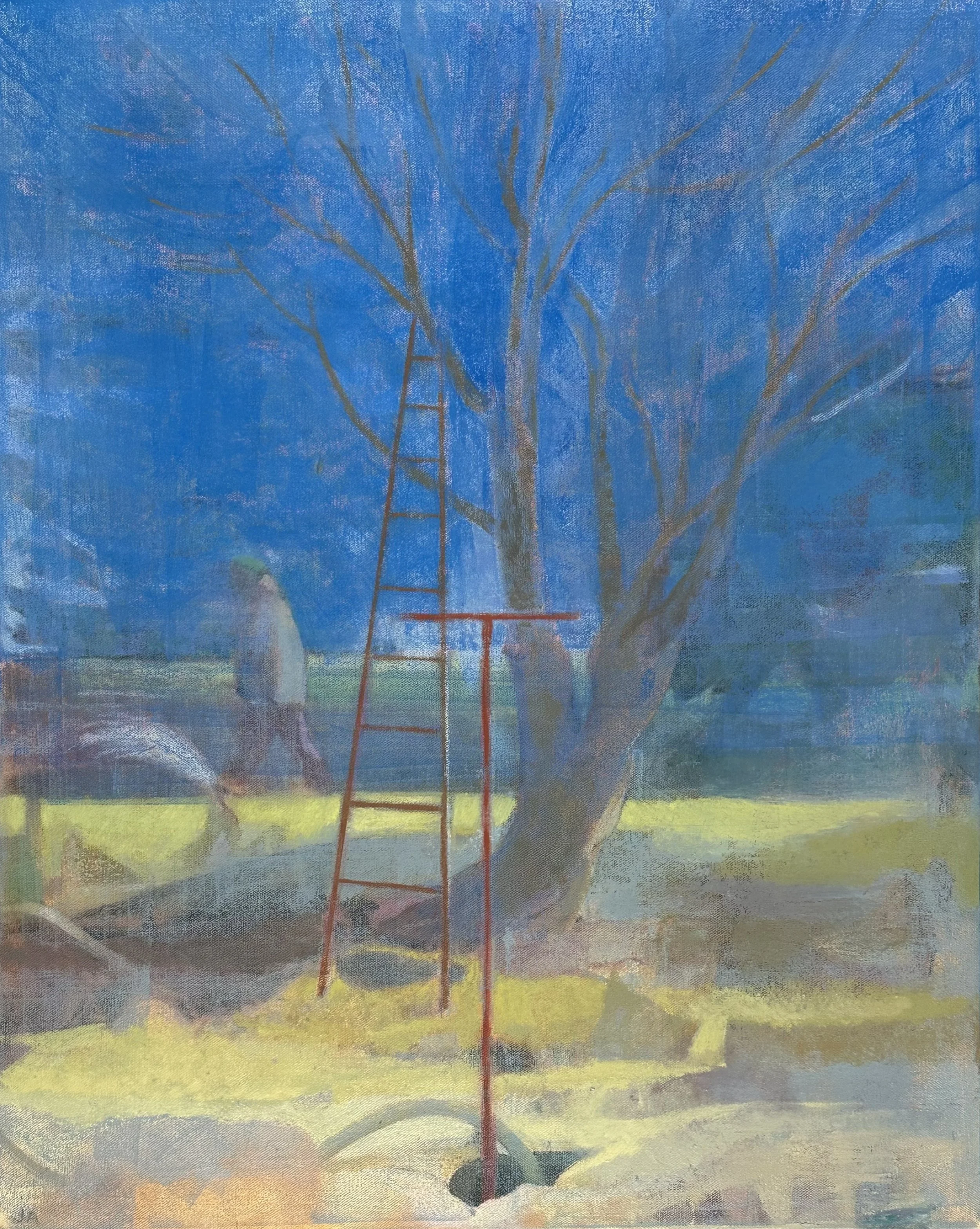  Were you there when they crucified my Lord?  oil on canvas, 24” x 30” 