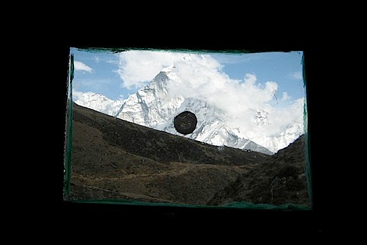 Ama Dablam, from the north. Best outhouse view I've ever had.