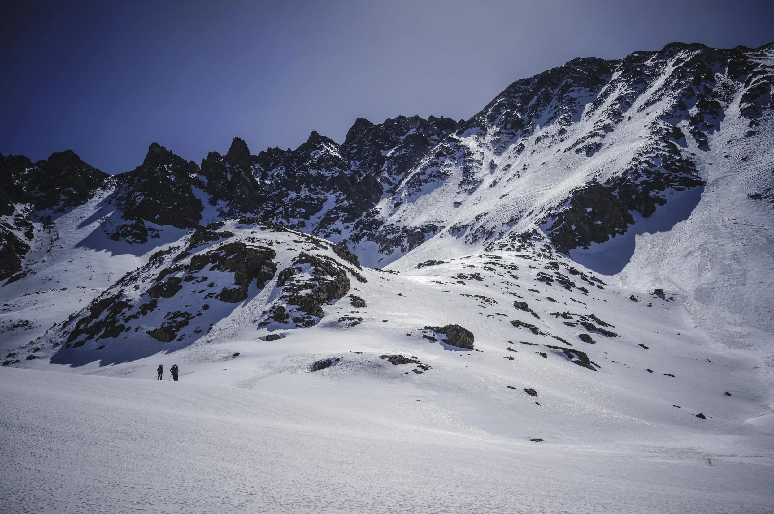 The West face of Mount Fletcher, 10-mile Range