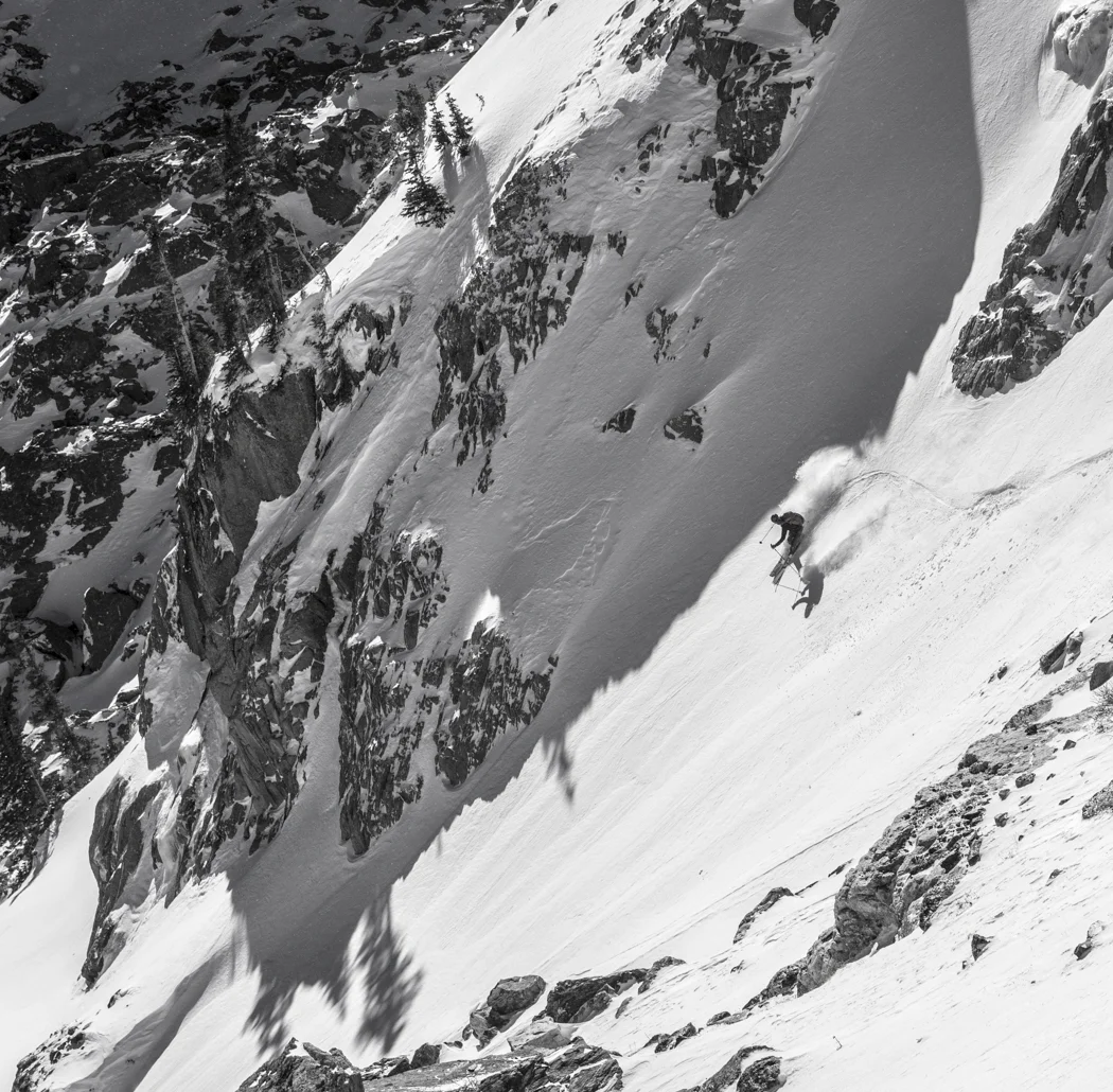 Skiing the best of RMNP