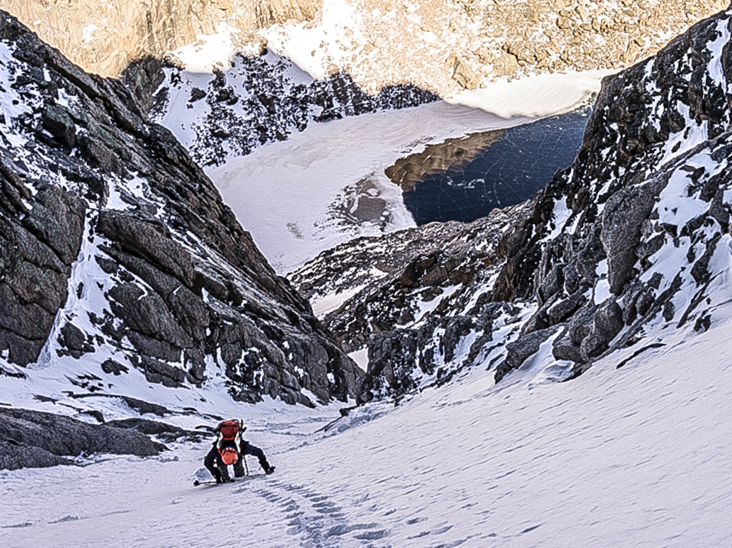 It gets steep.
