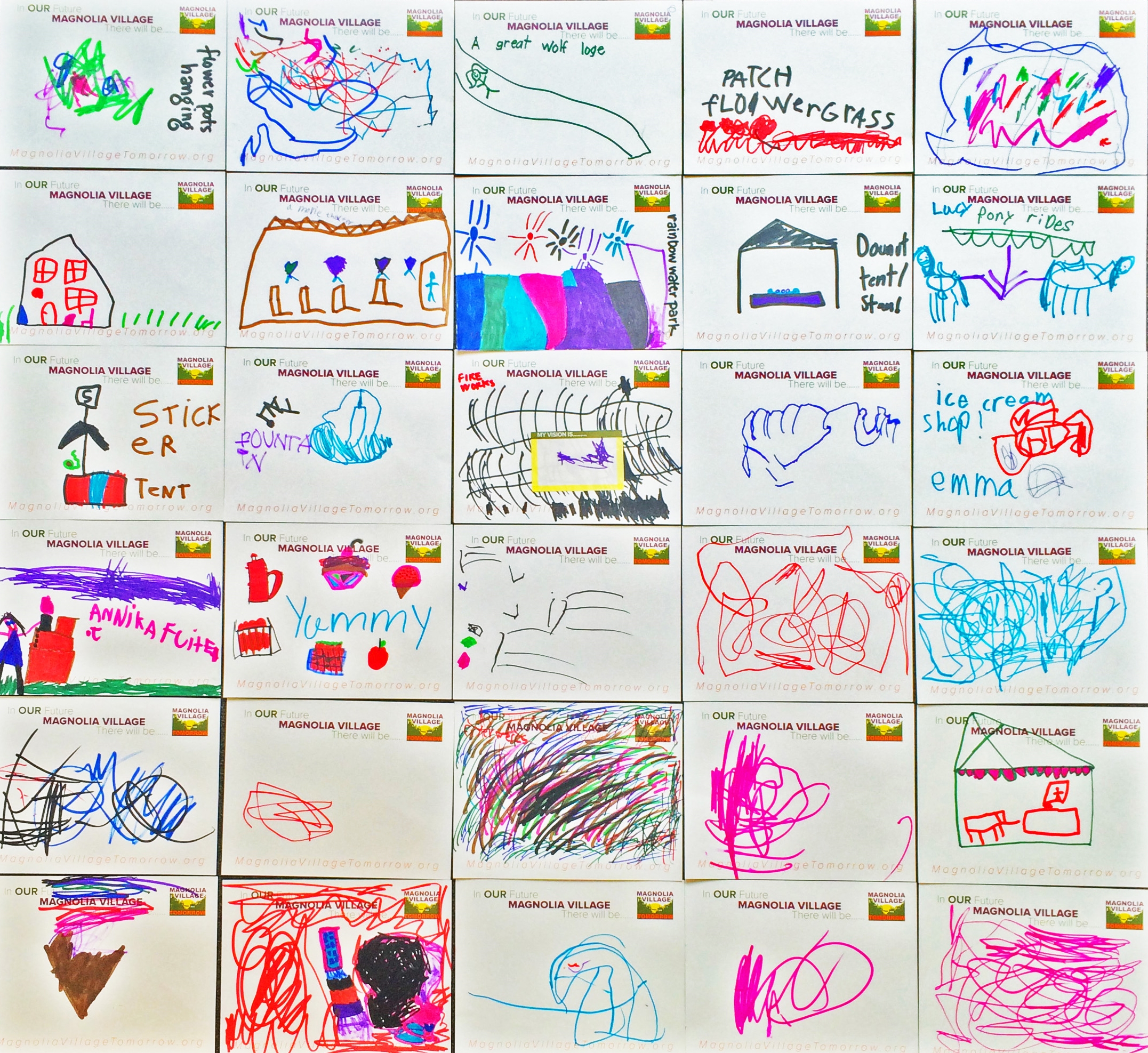 My Vision for the Future of the Magnolia Village is...