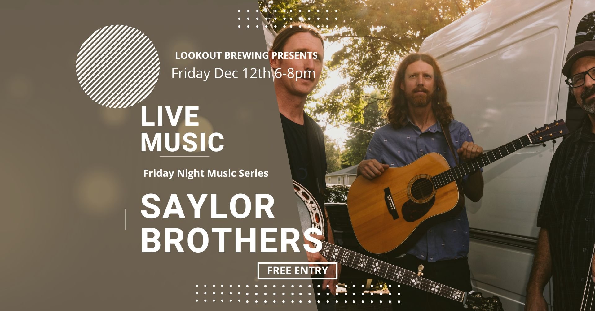 Friday Music Series with The Saylor Brothers