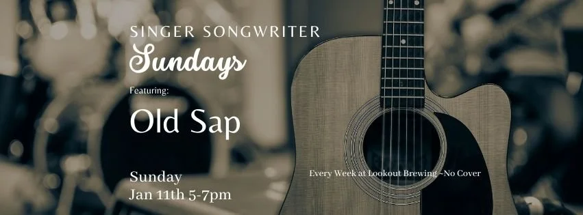 Singer Songwriter Sundays featuring Old Sap