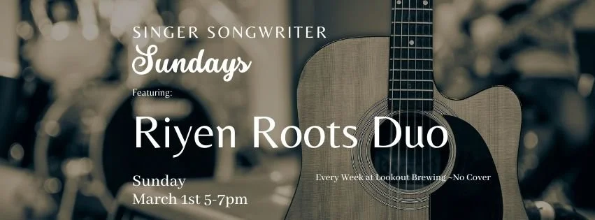 Singer Songwriter Sundays featuring Riyen Roots Duo
