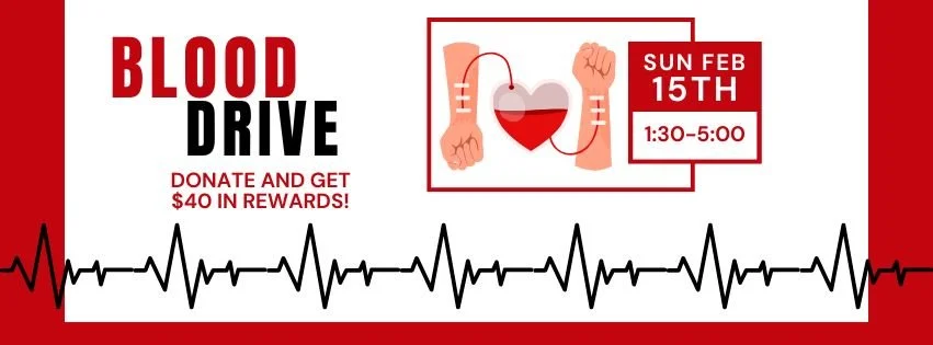 Rescheduled Urgent Blood Drive