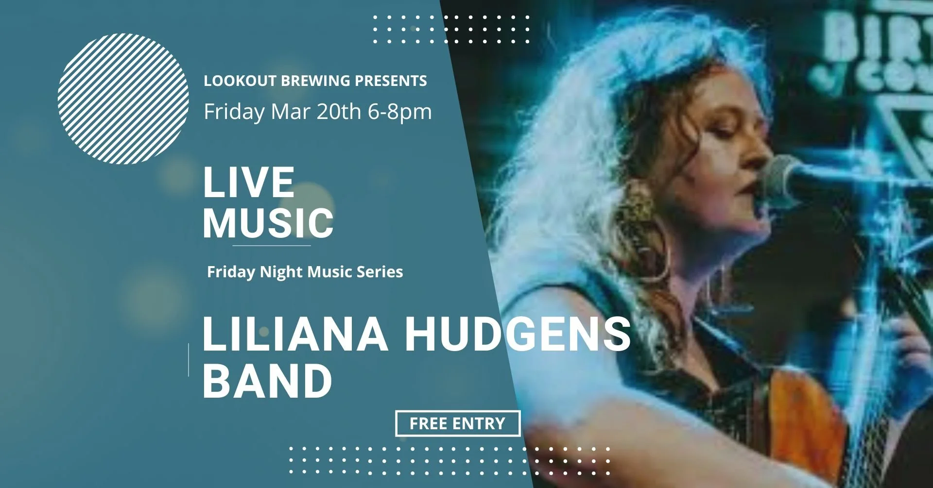 Friday Music Series with Liliana Hudgens Band