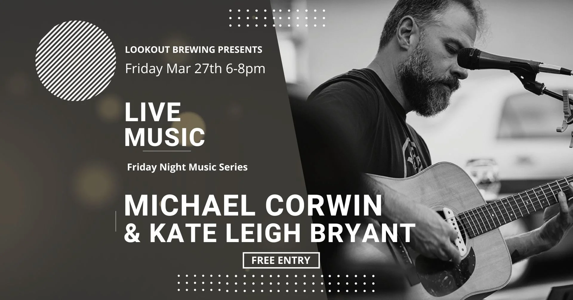 Friday Music Series with Michael Corwin & Kate Leigh Bryant