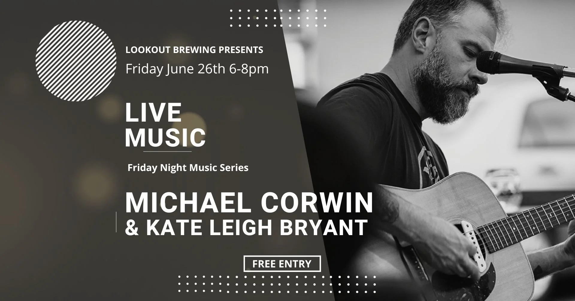 Friday Music Series with Michael Corwin & Kate Leigh Bryant