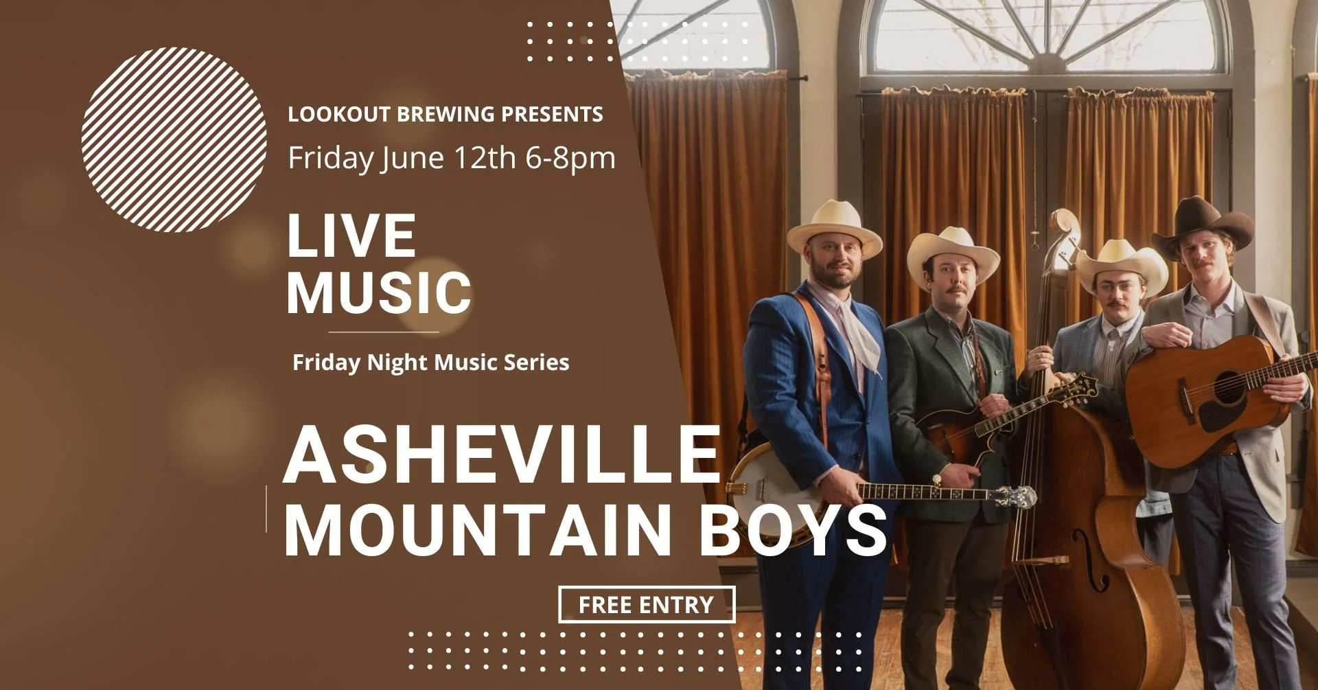 Friday Music Series with Asheville Mountain Boys
