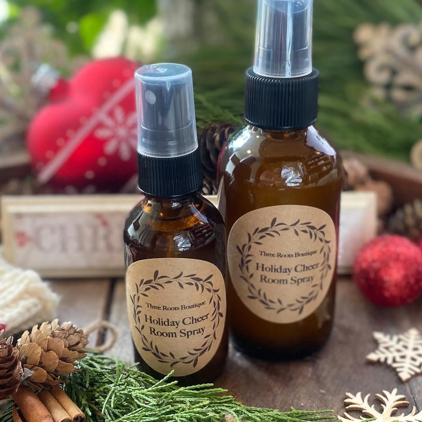 Our shop gets so many compliments on how wonderful it smells&hellip; and now you can take that holiday magic home! ✨

Welcome back our Holiday Cheer Room Spray &mdash; part of our full Holiday Line launching this Saturday, Nov 1! 🎄 The store will be