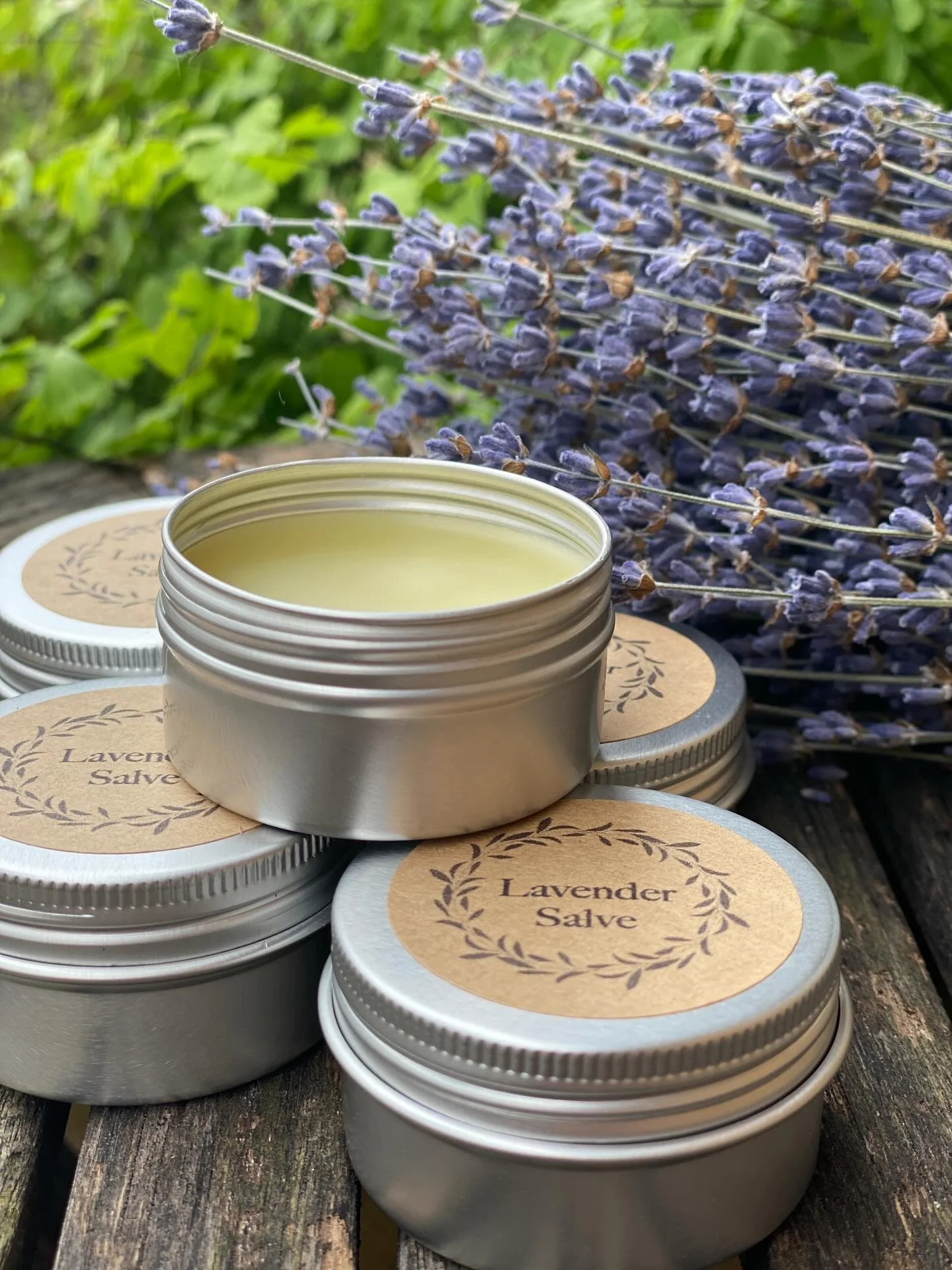 There&rsquo;s more in our salves than meets the eye.

Every tin is small batch, made with slow-steeped herbal infusions so the plants have time to fully release their wisdom and potency. No shortcuts, no rush, just deep, intentional care from start t