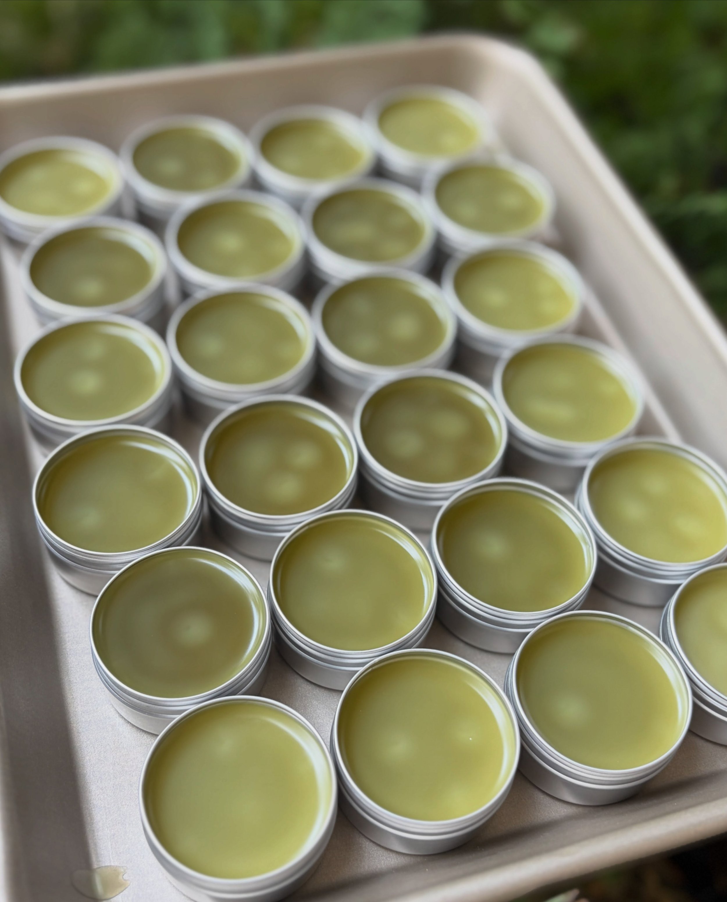 🌿 Fresh Batch Made Today! 🌿

We spent part of today making a fresh batch of our handcrafted Itch Salve, carefully blending herbal-infused oils, rich cocoa butter, beeswax, vitamin E, and a soothing blend of essential oils.

Made with plantain and c