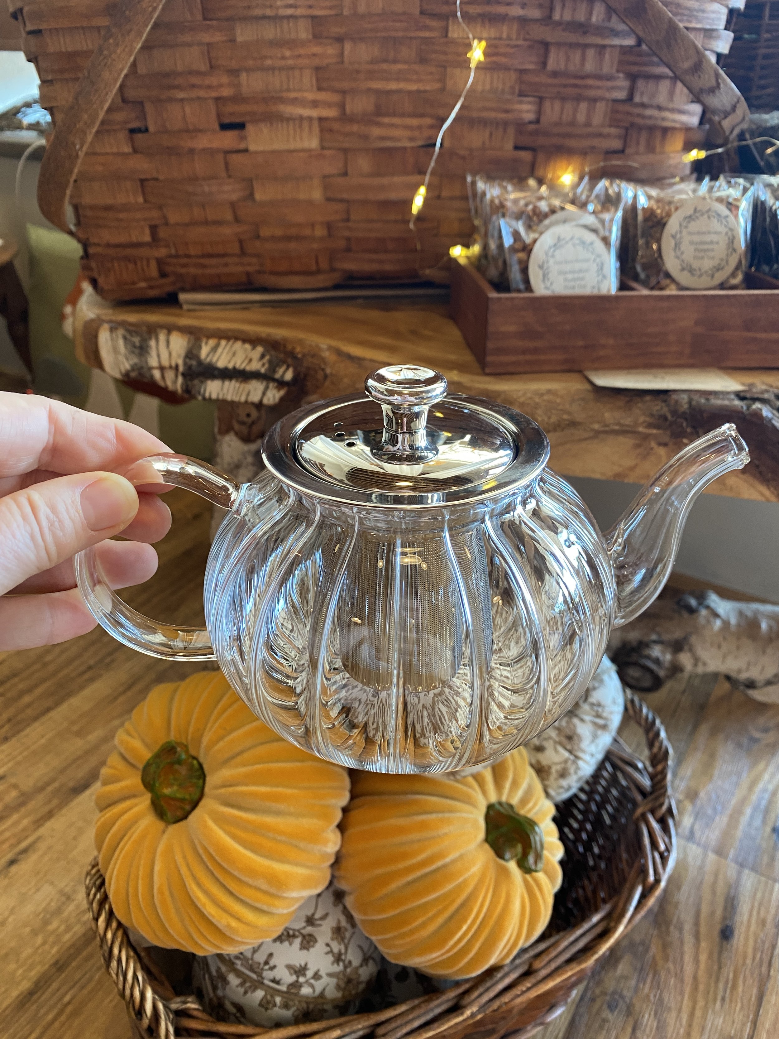 Pumpkin Tea Pot 37 oz