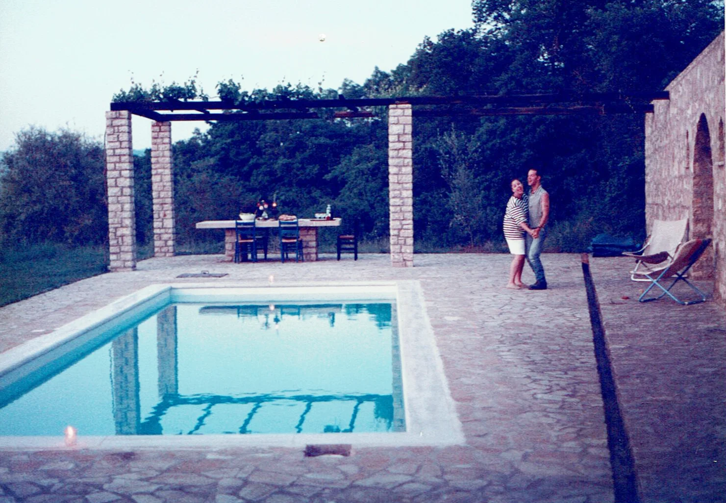 One of many magical Umbrian evenings.