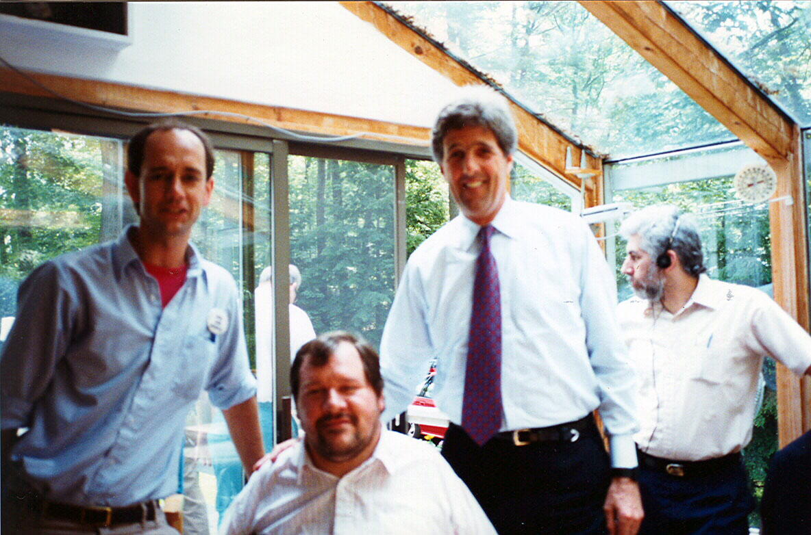 Bill Henning, Charlie and Senator John Kerry