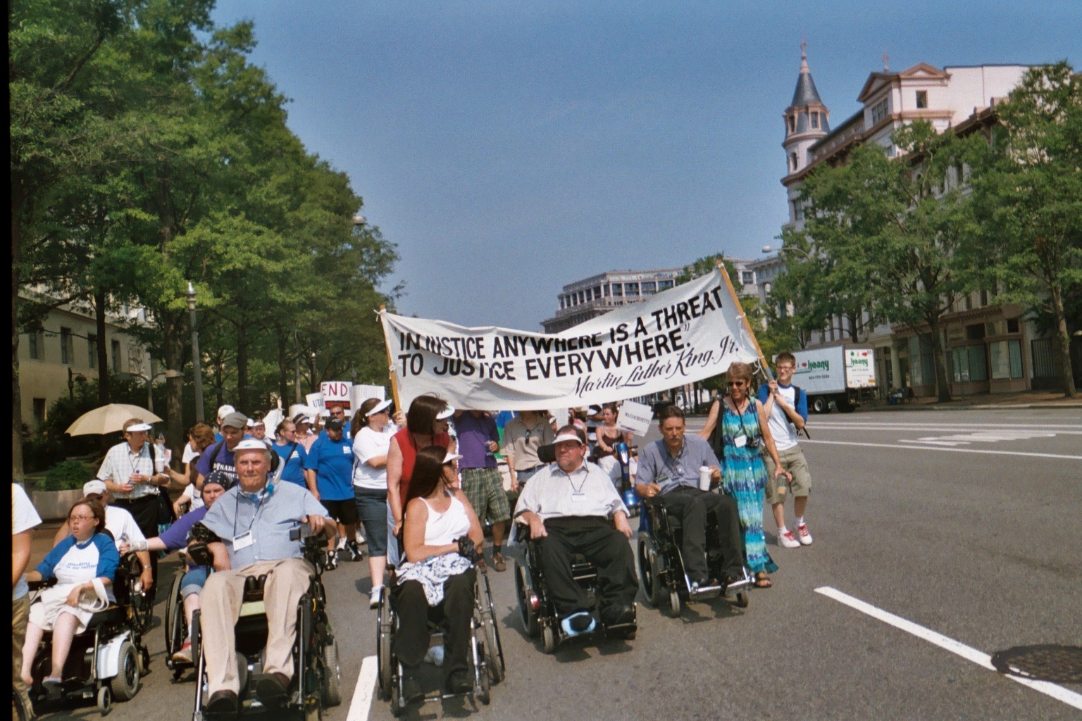 NCIL rally to celebrate 25th anniversary in 2007