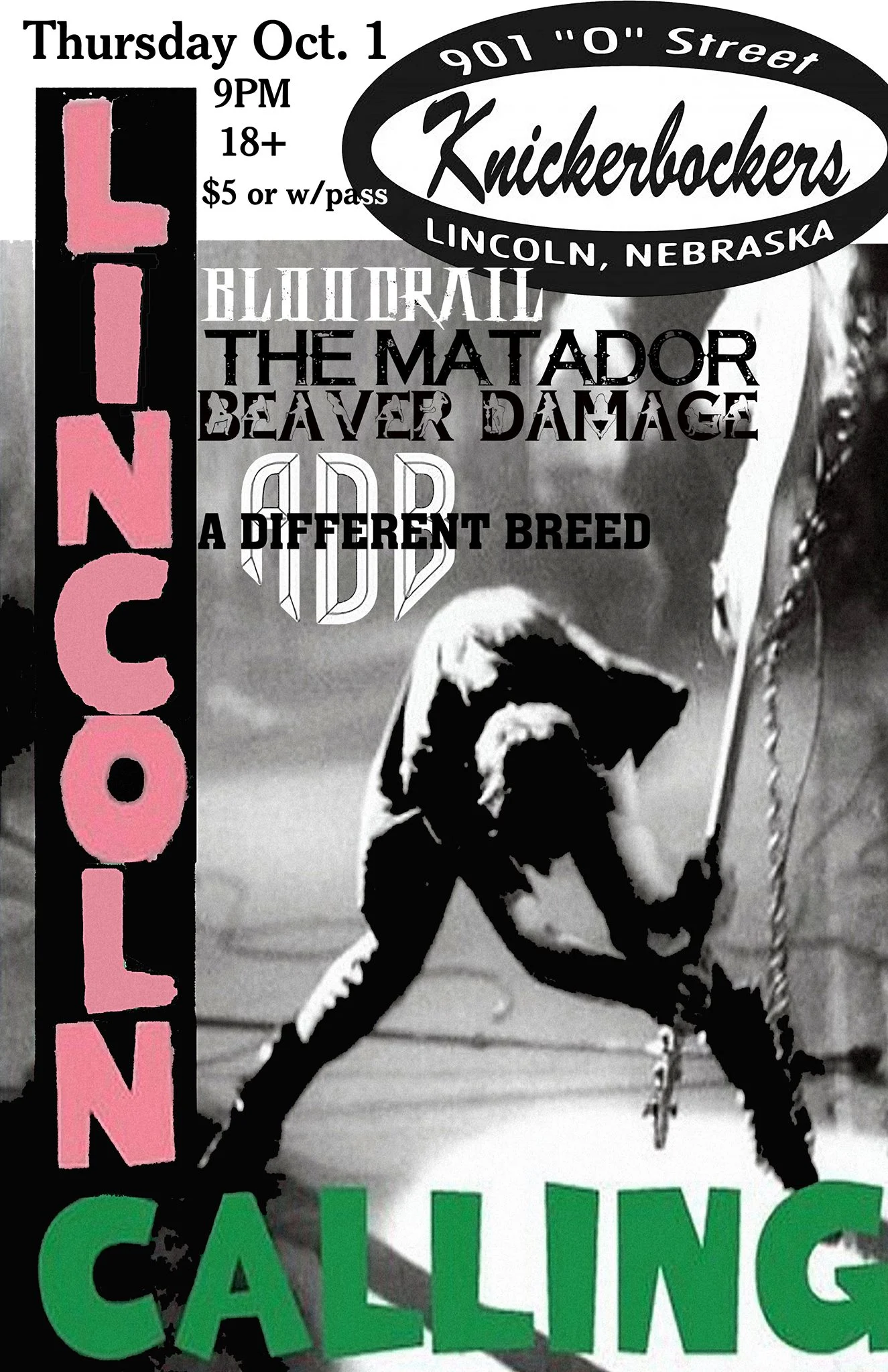 Lincoln Calling - The Matador at Knickerbockers