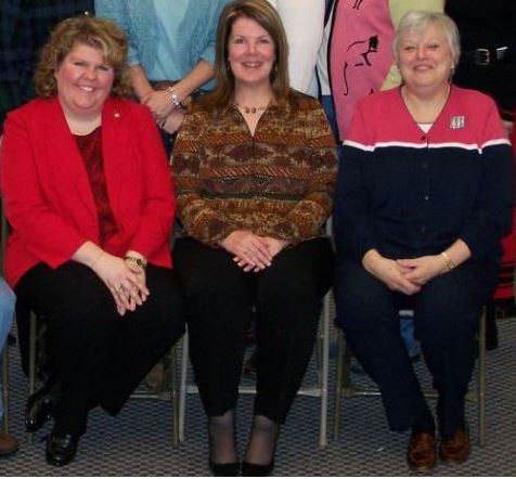 Suit Yourself Inc. Founding Board Members: (left to right) Sharan McPadden, Barbara Britt, and Midge Mramor. Suit Yourself, located in Painesville, OH, has been a member of ACDN since 2006.
