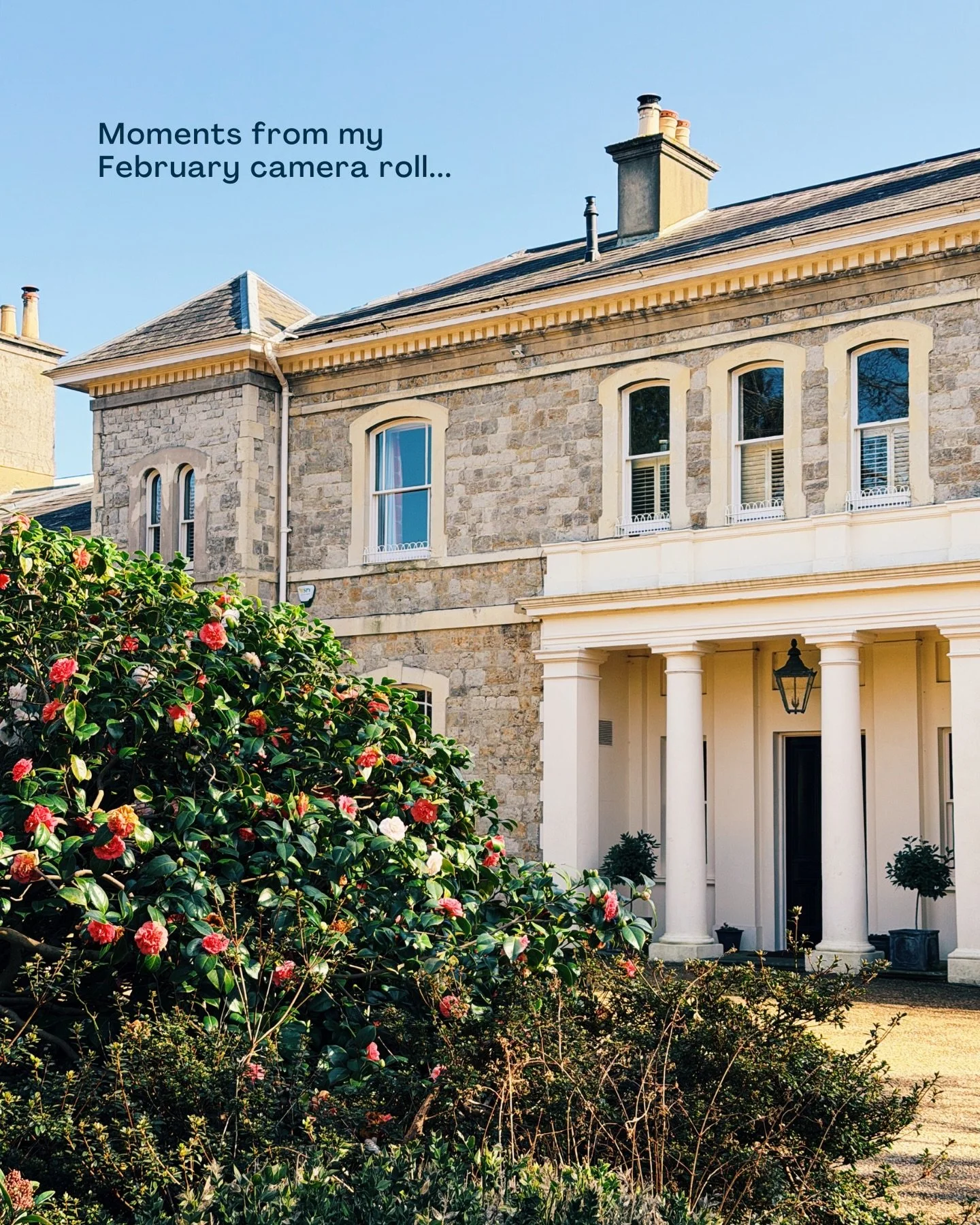 February was spent close to home.

There were many muddy walks around town and across the water-logged fields, followed by slow evenings spent spinning vinyl (Linda Ronstadt, Paul Simon, Mark Knopfler) and enjoying plenty of home-cooked meals (a few 