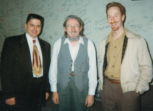 Keith Baumann and me with Norman Blake.