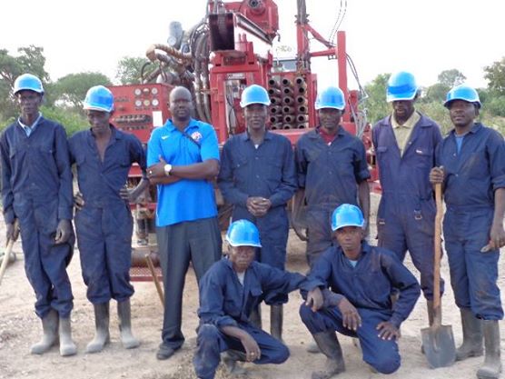 WFSS drilling team at start of 2014-15 season.