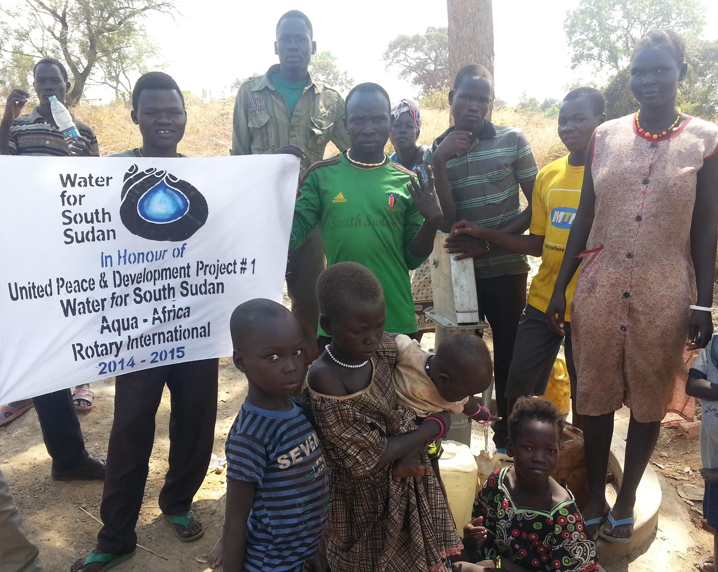 united peace & development well drilled in 2015