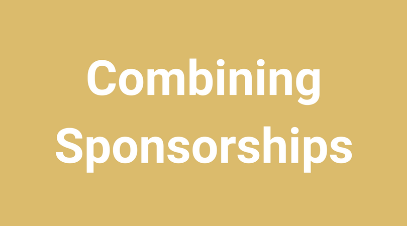 combining sponsorships